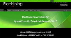 Desktop Screenshot of blacklining.com